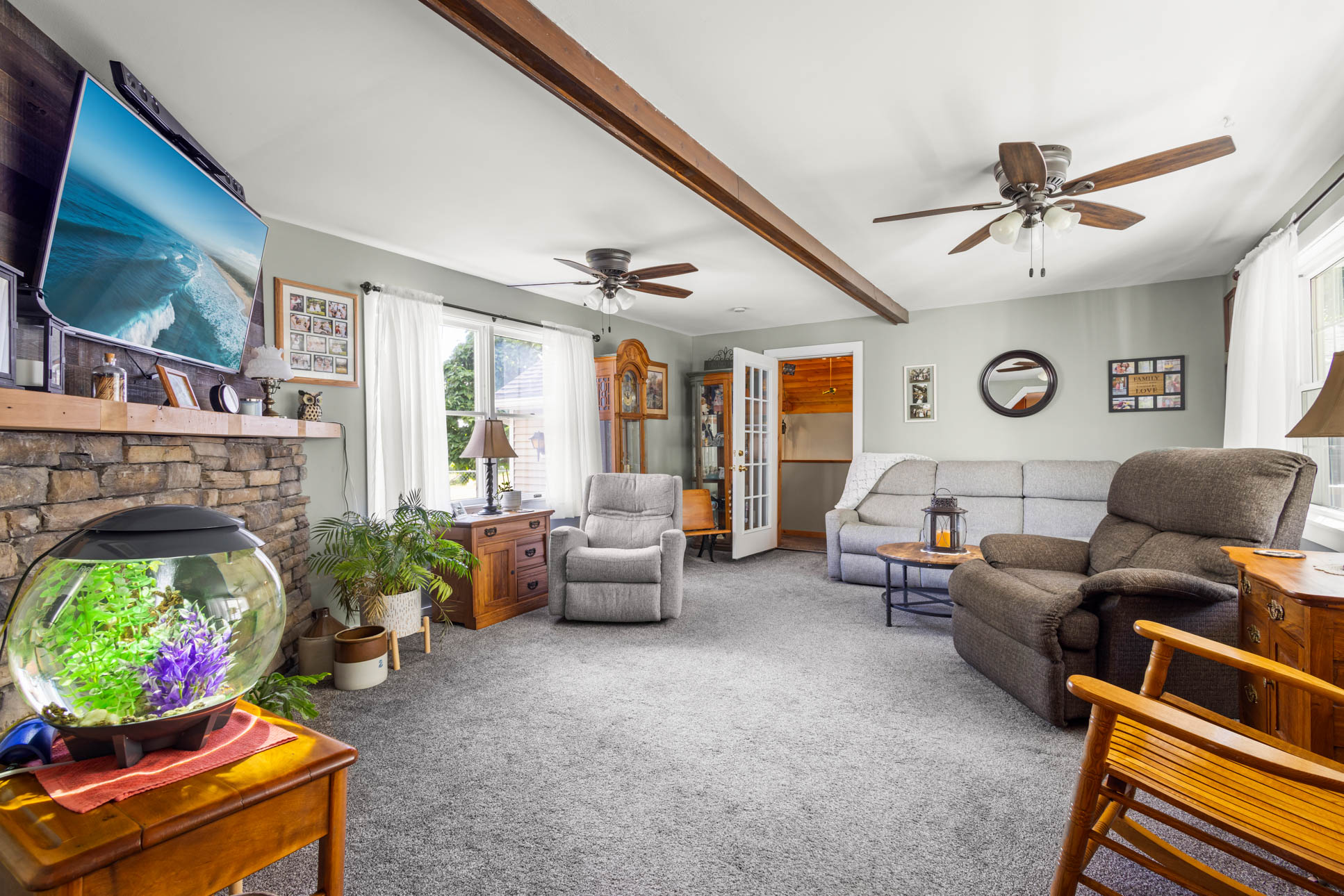 Interior and exterior real estate photography example