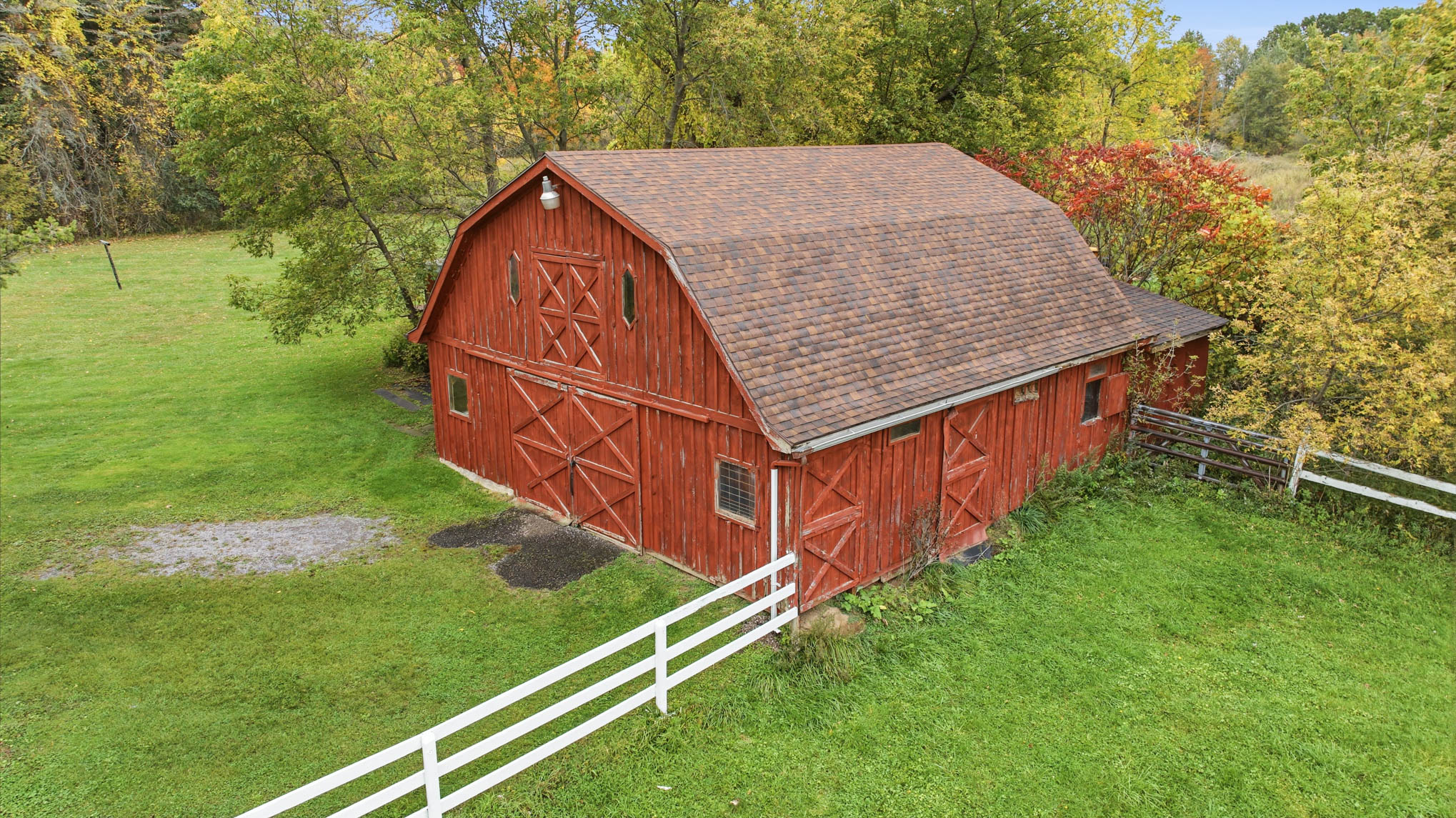 Barn exterior