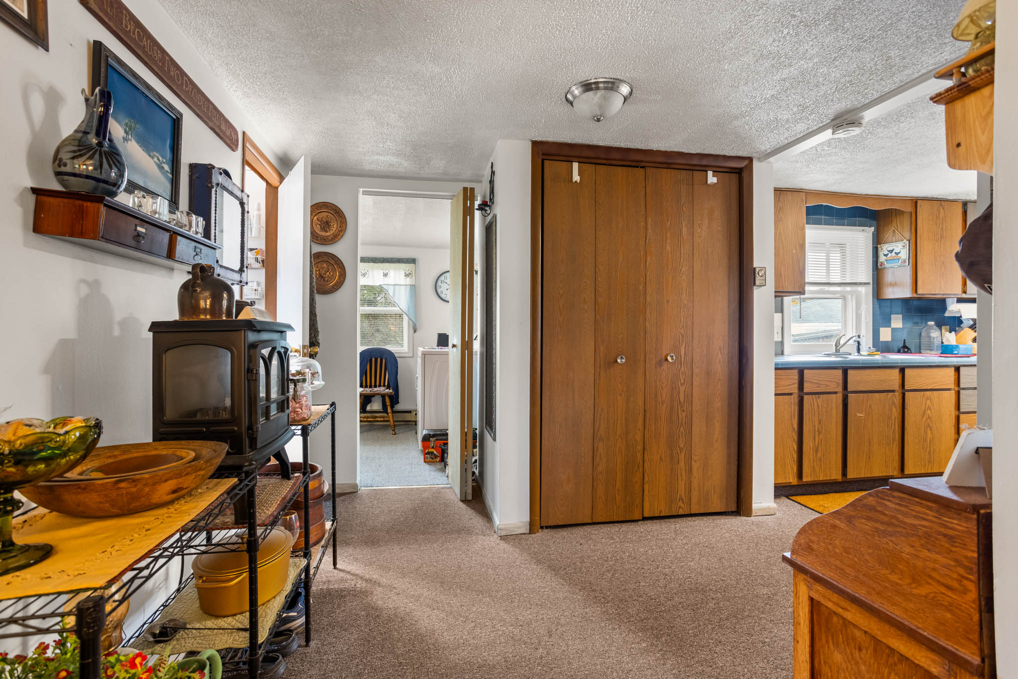 Second house hallway and kitchen