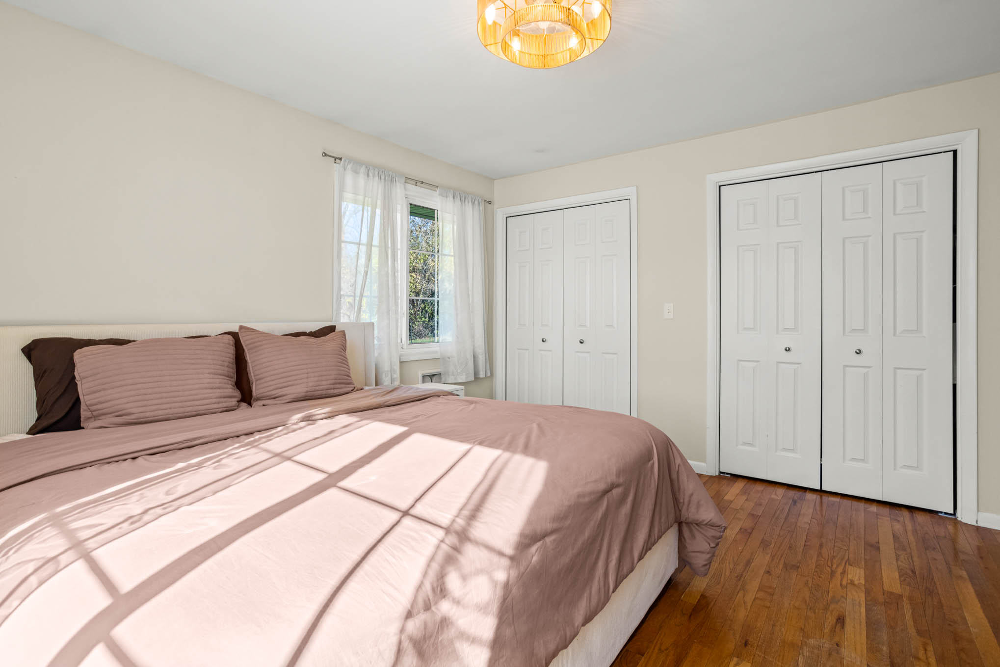 Primary bedroom closets